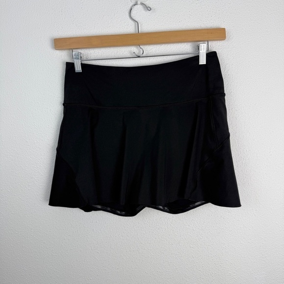 Athleta Ace Tennis Skort 13.5” Shorts Skirt Medium Black - Picture 3 of 11